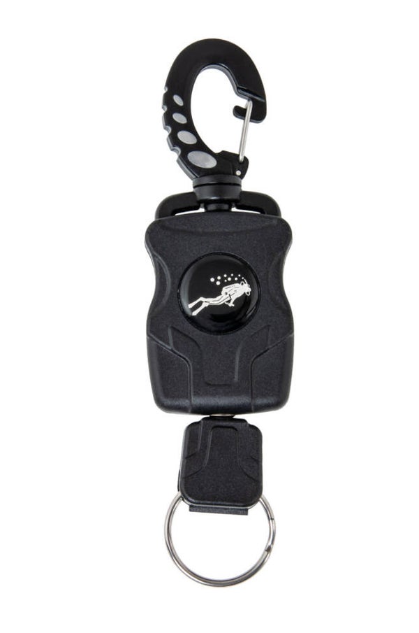 Scubatech Retractor mit Carbon Kabel
