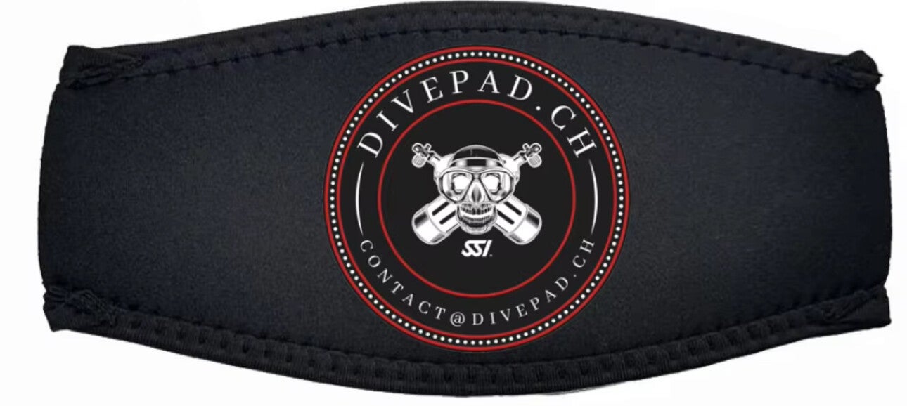 Maskenband Divepad Logo