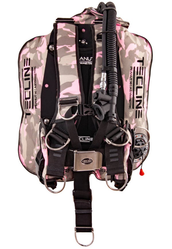 Tecline - PEANUT 16 (16KG/35LBS) CAMO PINK - LADY COMFORT SET ( ALU BP )