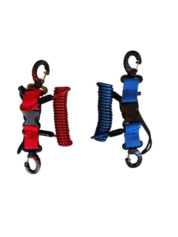 Spiralkabel mit Karabiner