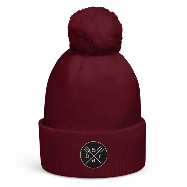 5bar.ch -  Unisex Pom pom beanie