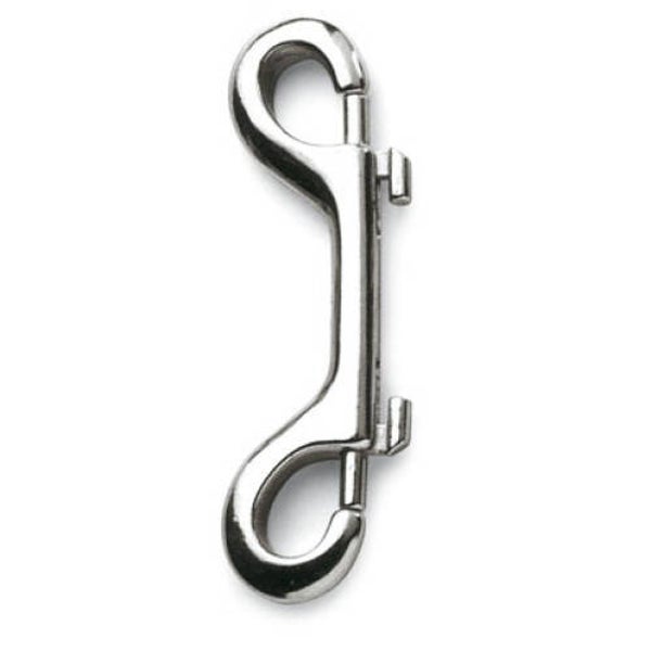Inox Doppelkarabiner 90, 100 und 120mm mm