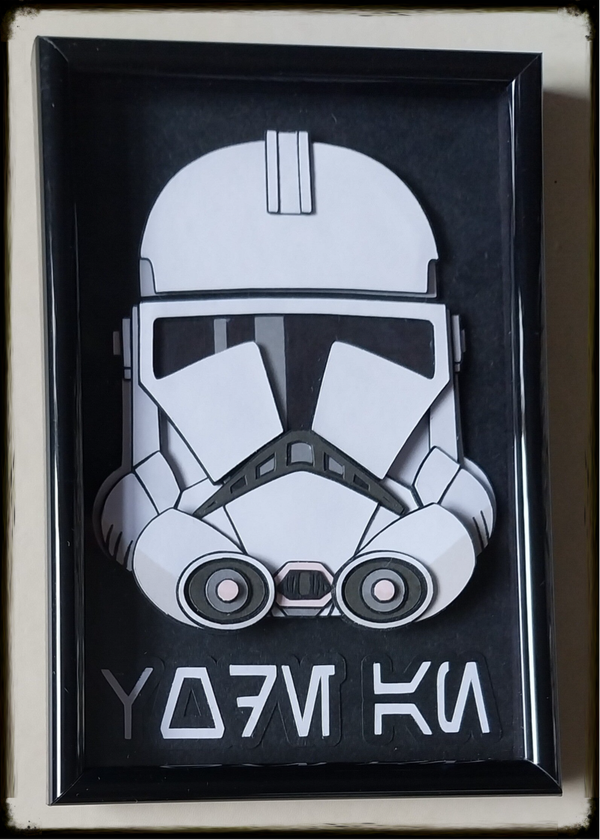 CLONE TROOPER PHASE 2 HELMET 10 x 15cm