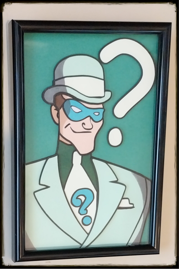 THE RIDDLER 10 x 15cm