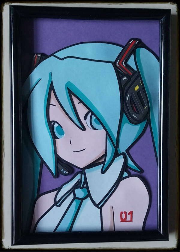 HATSUNE MIKU 10 x 15cm