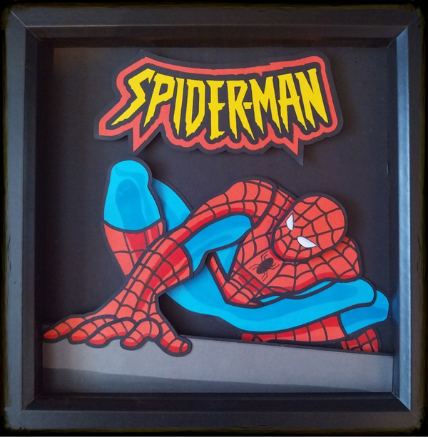 SPIDERMAN 20 x 20cm