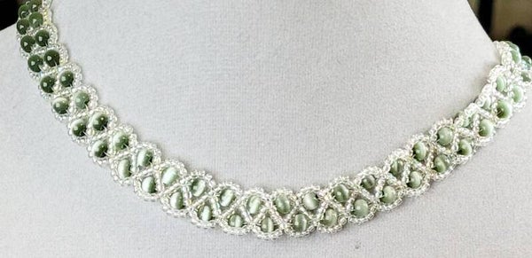 Green Cat-eye Necklace