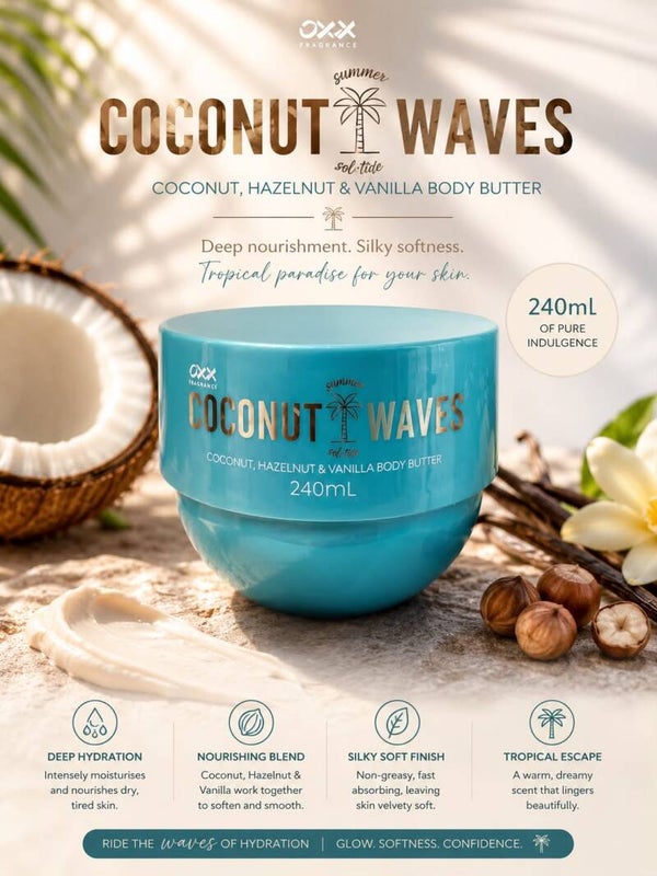 Body Cream - Coconut Waves
