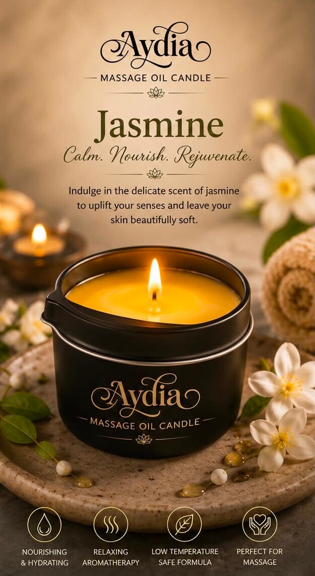Massage Oil Candle - Jasmine