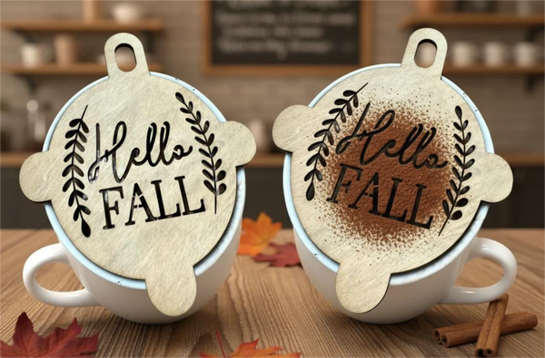 Custom Barista Coffee Stencils