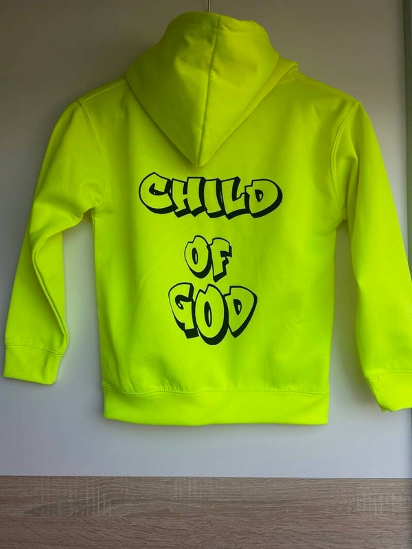 Child Of God Geel en Zwart