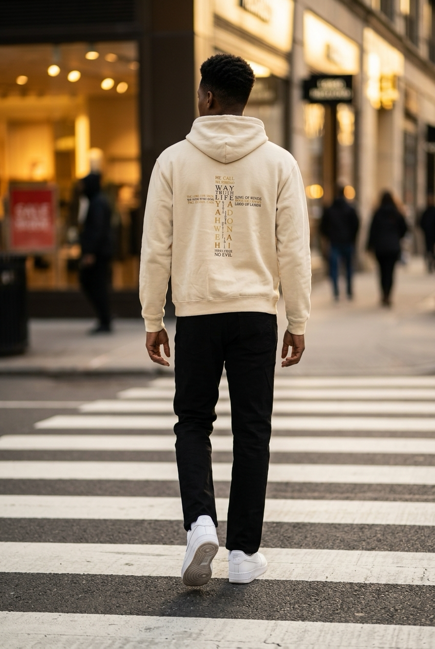Kruis Hoodie Vanilla Milkshake