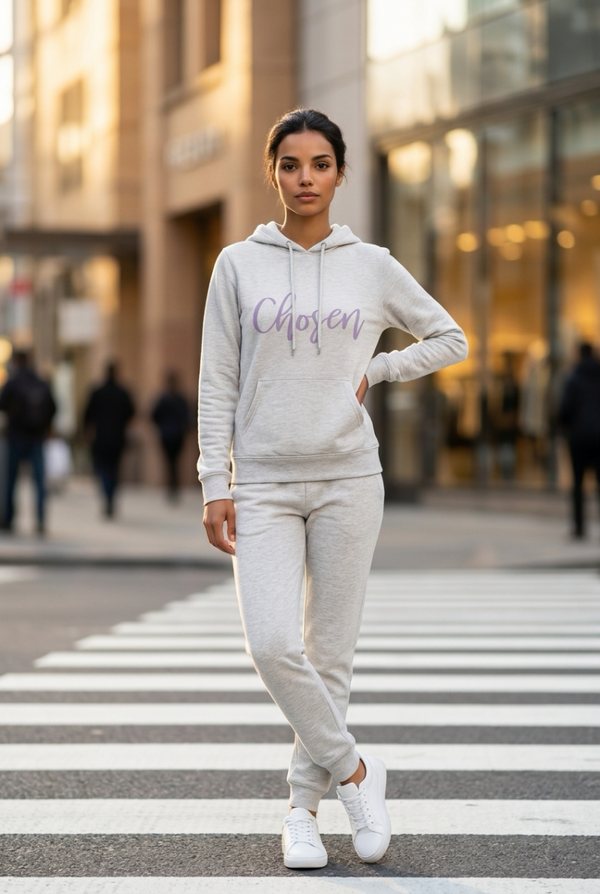 Chosen Hoodie Licht Grijs