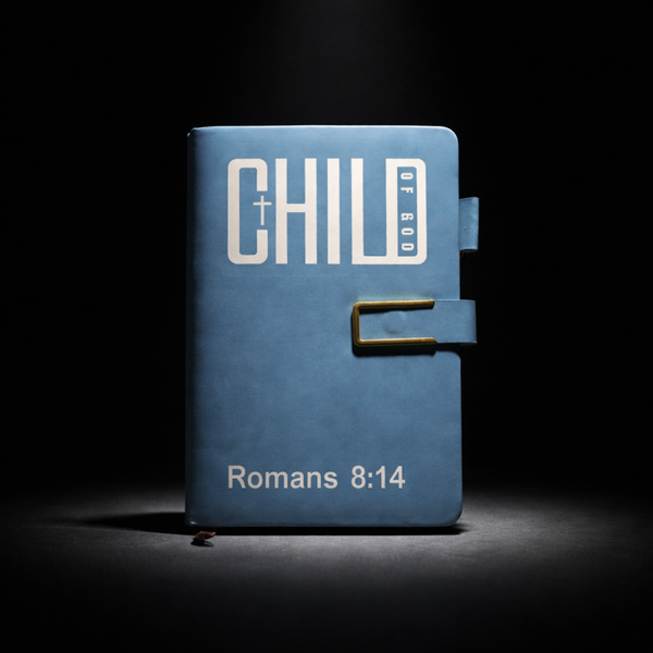 Child of God Notitie Boek Blauw