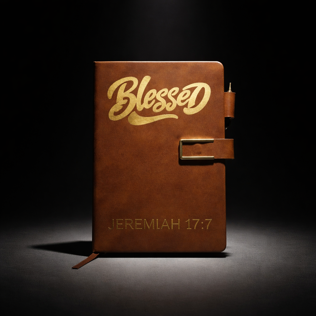 Blessed Notitie Boek Bruin