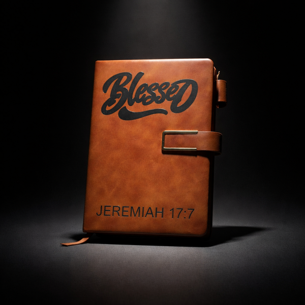 Blessed Notitie Boek Bruin en Zwart