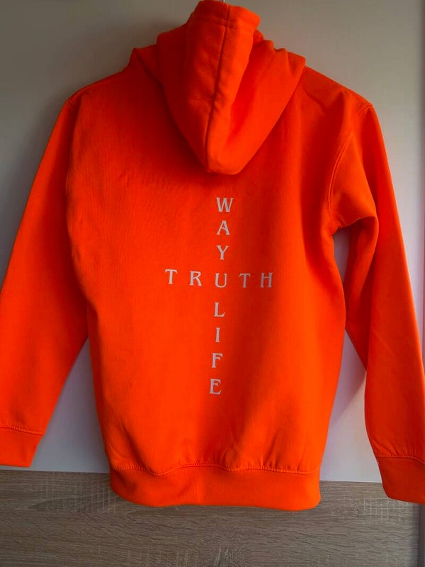Way Truth Life oranje en Wit
