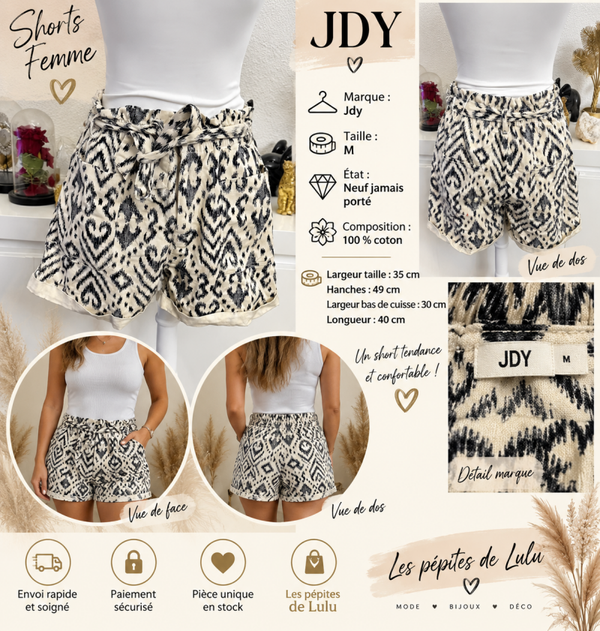 ✨ Short femme JDY – Taille M ✨