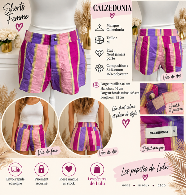 ✨ Short femme Calzedonia – Taille M ✨