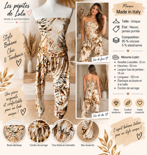 ✨ Combinaison Made in Italy – Taille unique – Neuve ✨