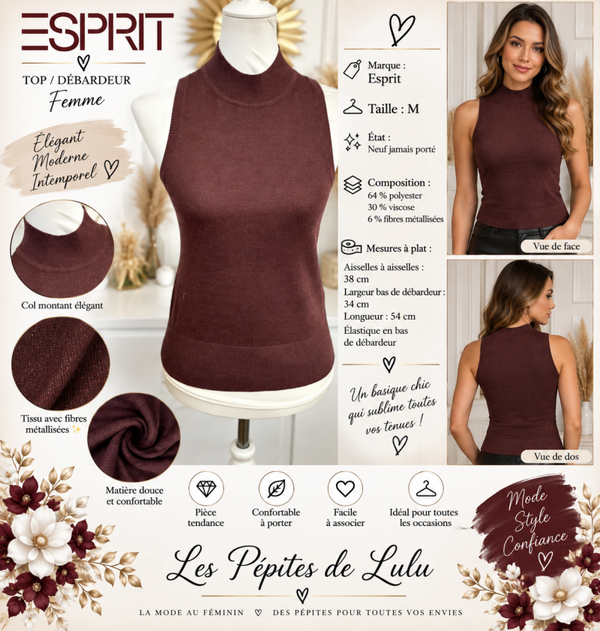 ✨ Débardeur Esprit – Taille M – Neuf ✨
