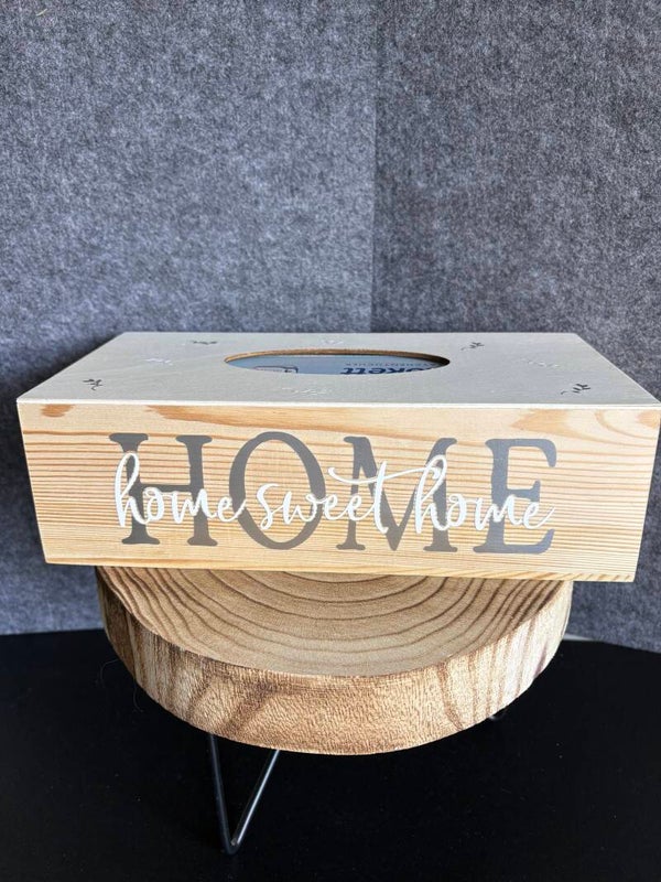 Taschentücherbox "Home"