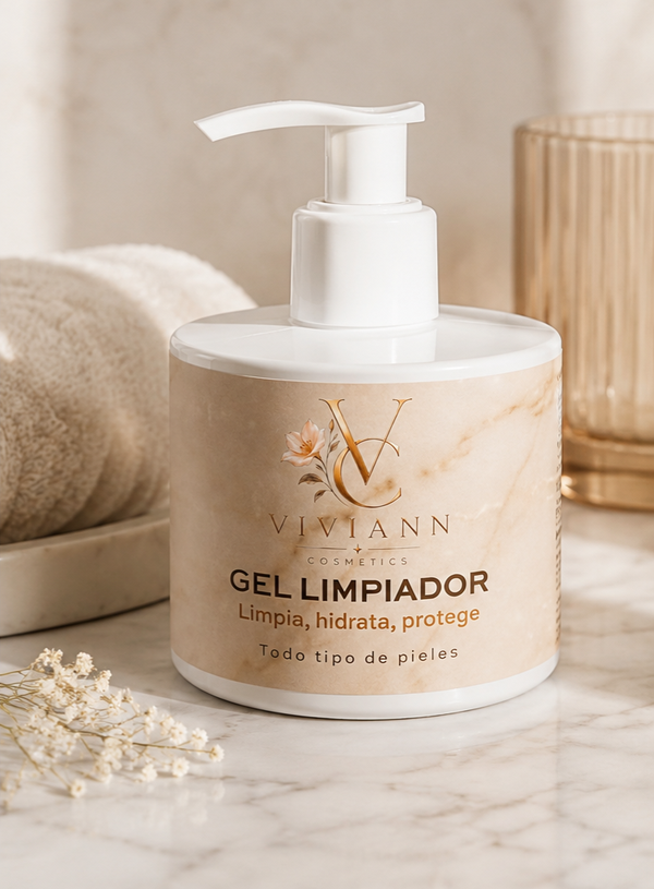 Gel limpiador facial