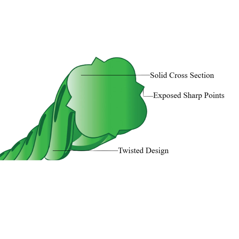 ECHO .095 in. dia. Silentwist®