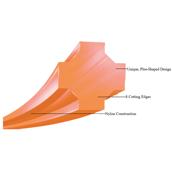 ECHO .105 in. dia. Cross-Fire®