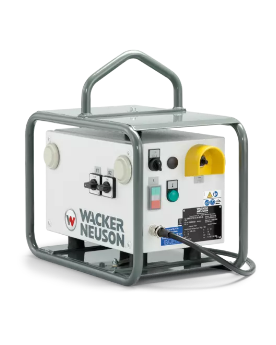 Wacker Neuson FUE Portable frequency converters: Light, sturdy and powerful