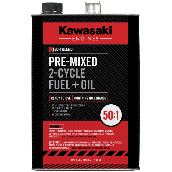 Kawasaki FUEL, PRE-MIX 50:1, 1(gal) (99969-6560)