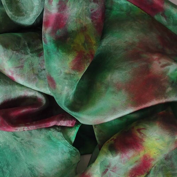 Sjaal zijde - herfstbos