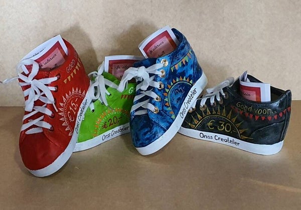 Tegoed-schoen 25€