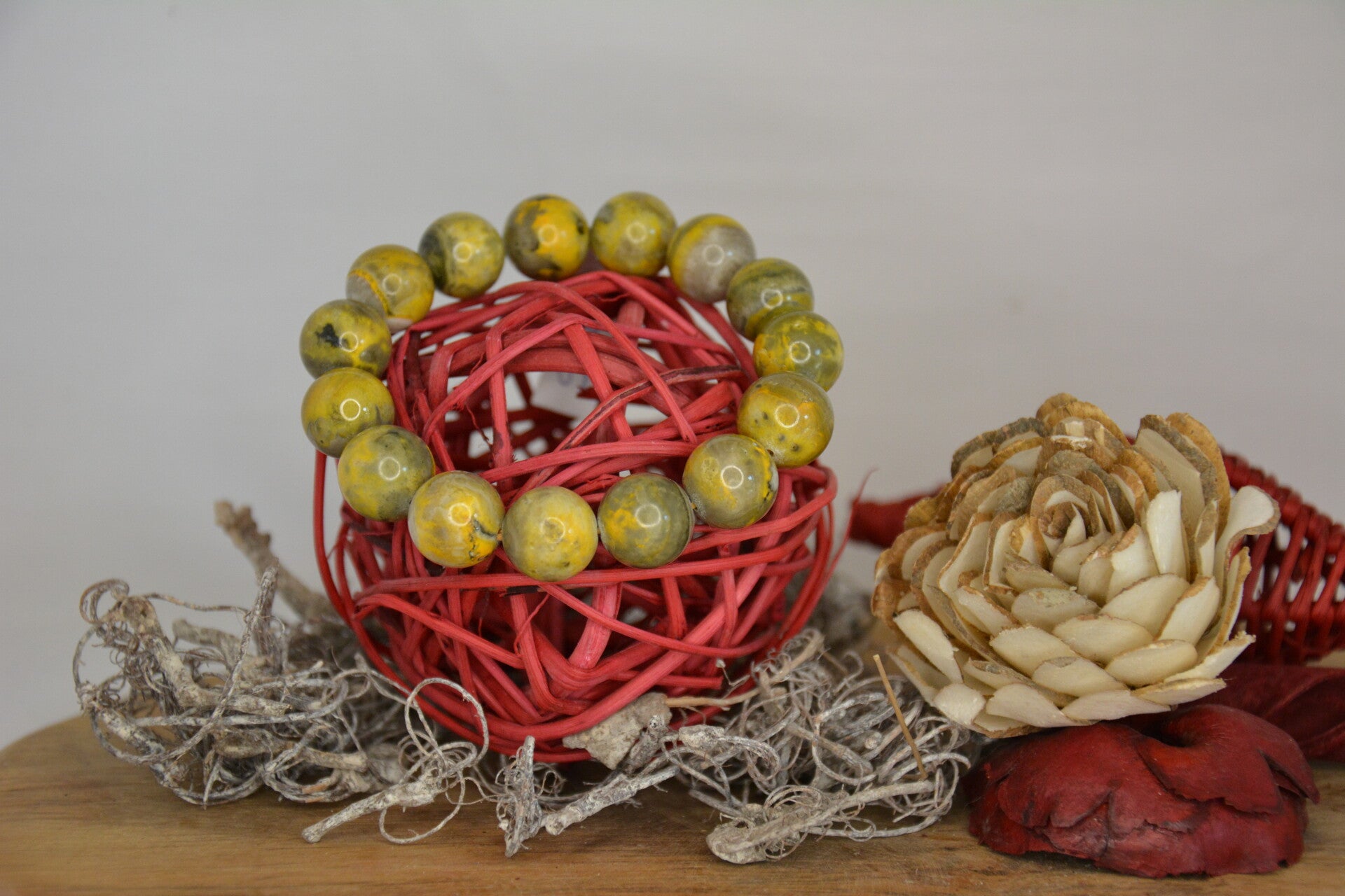 Jaspe Bambelbee 14 mm