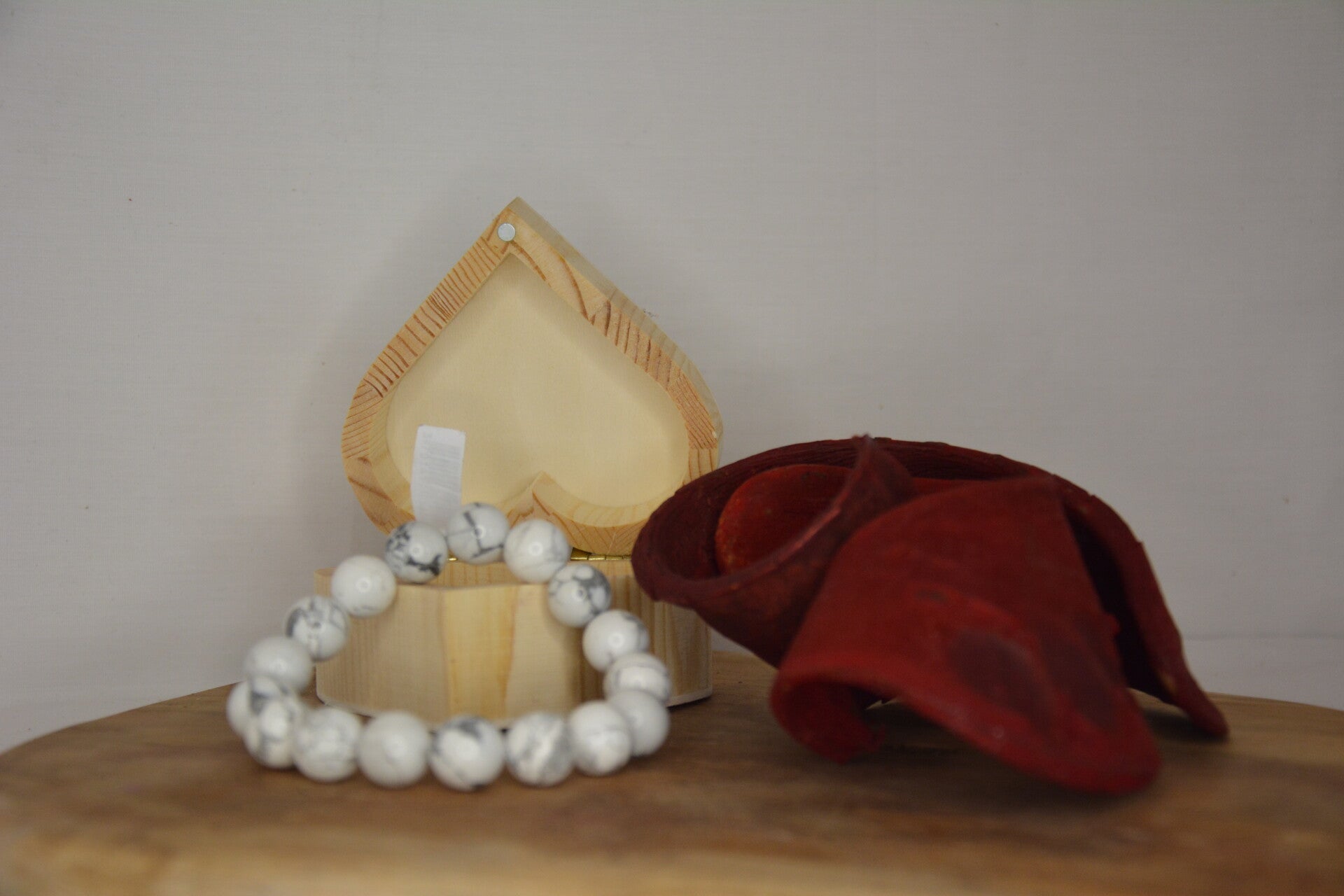 Howlite blanche A 12mm