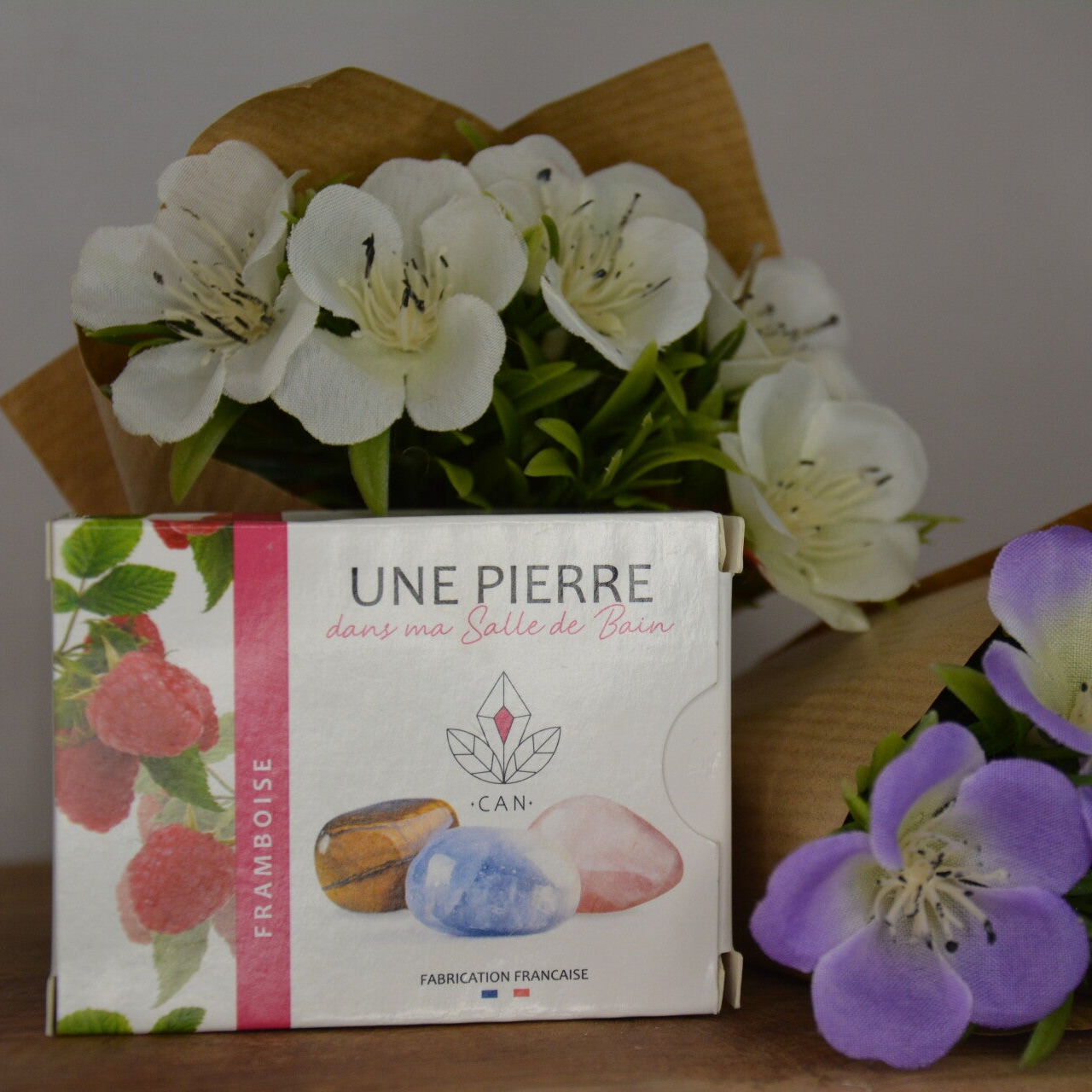 Savon framboise 1 piece