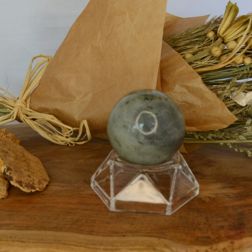 SPHÈRE 40MM LABRADORITE A (1 PIÈCE)