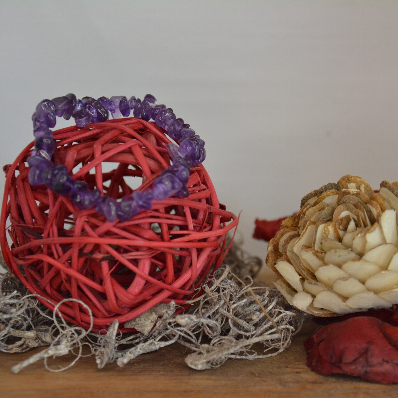 Bracelet Baroque Améthyste AA