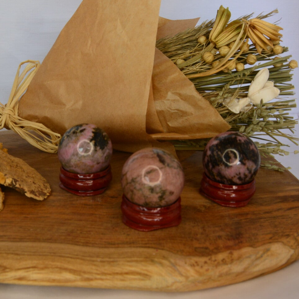 SPHÈRE 30MM AGATE CRAZY LACE A 1 piece