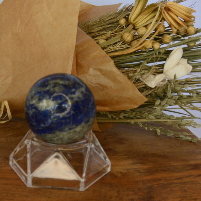 SPHÈRE 40MM LAPIS LAZULI A (1 PIÈCE)