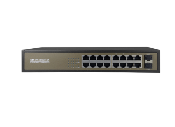 16 Poort Gigabit Switch
