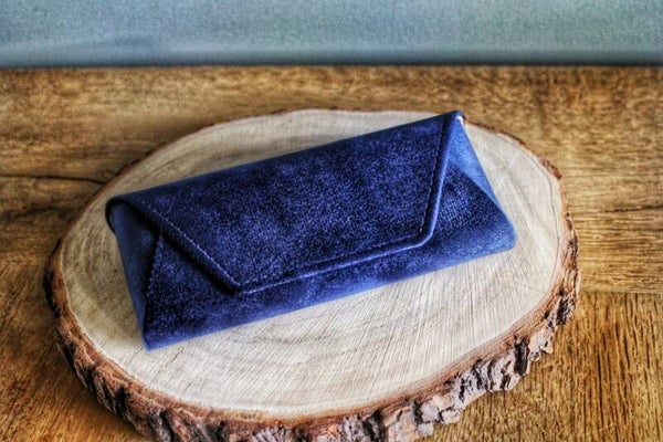 Midnight Blue Premium Glasses Case