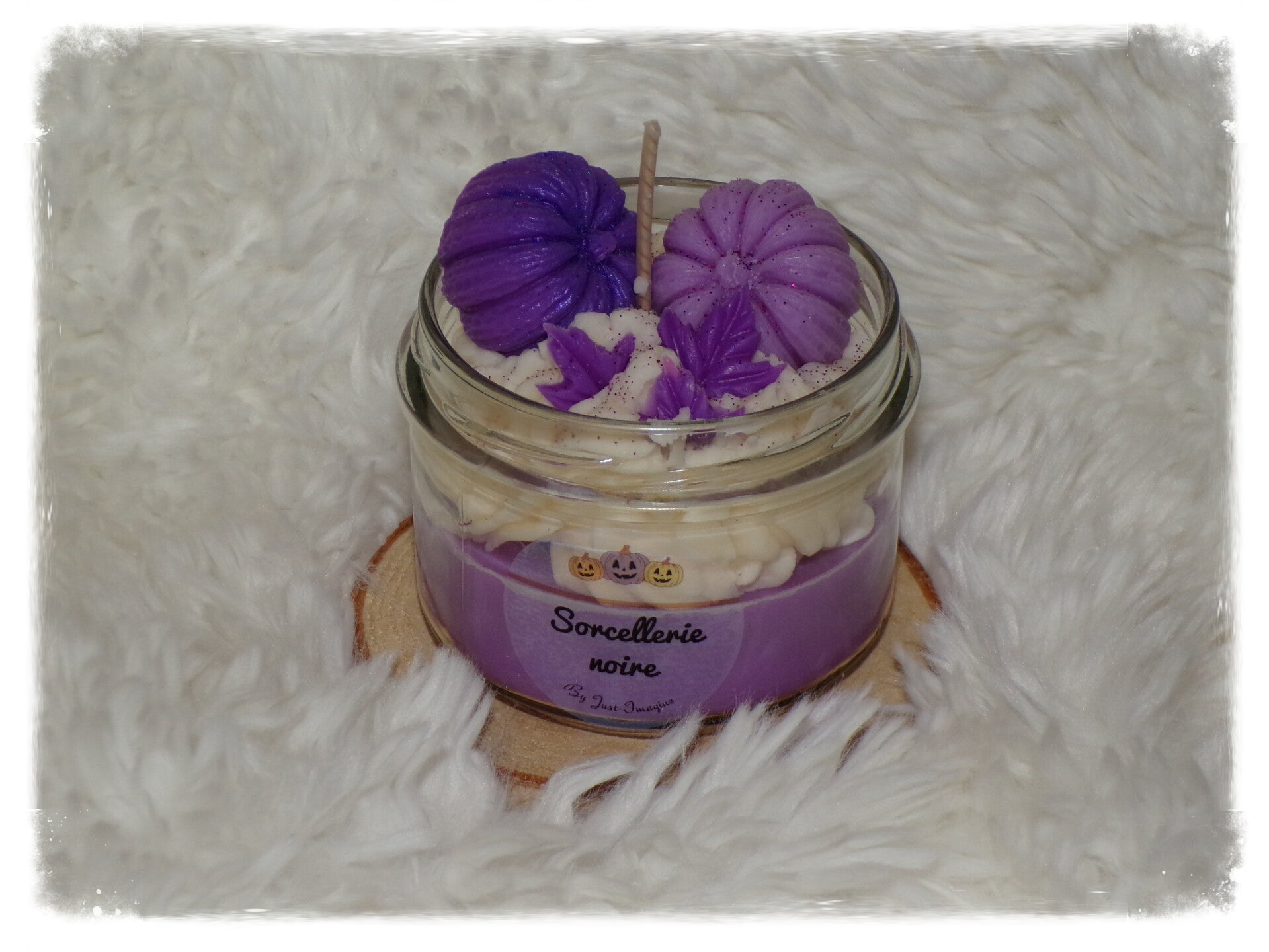 Bougie Halloween - Sorcellerie noire