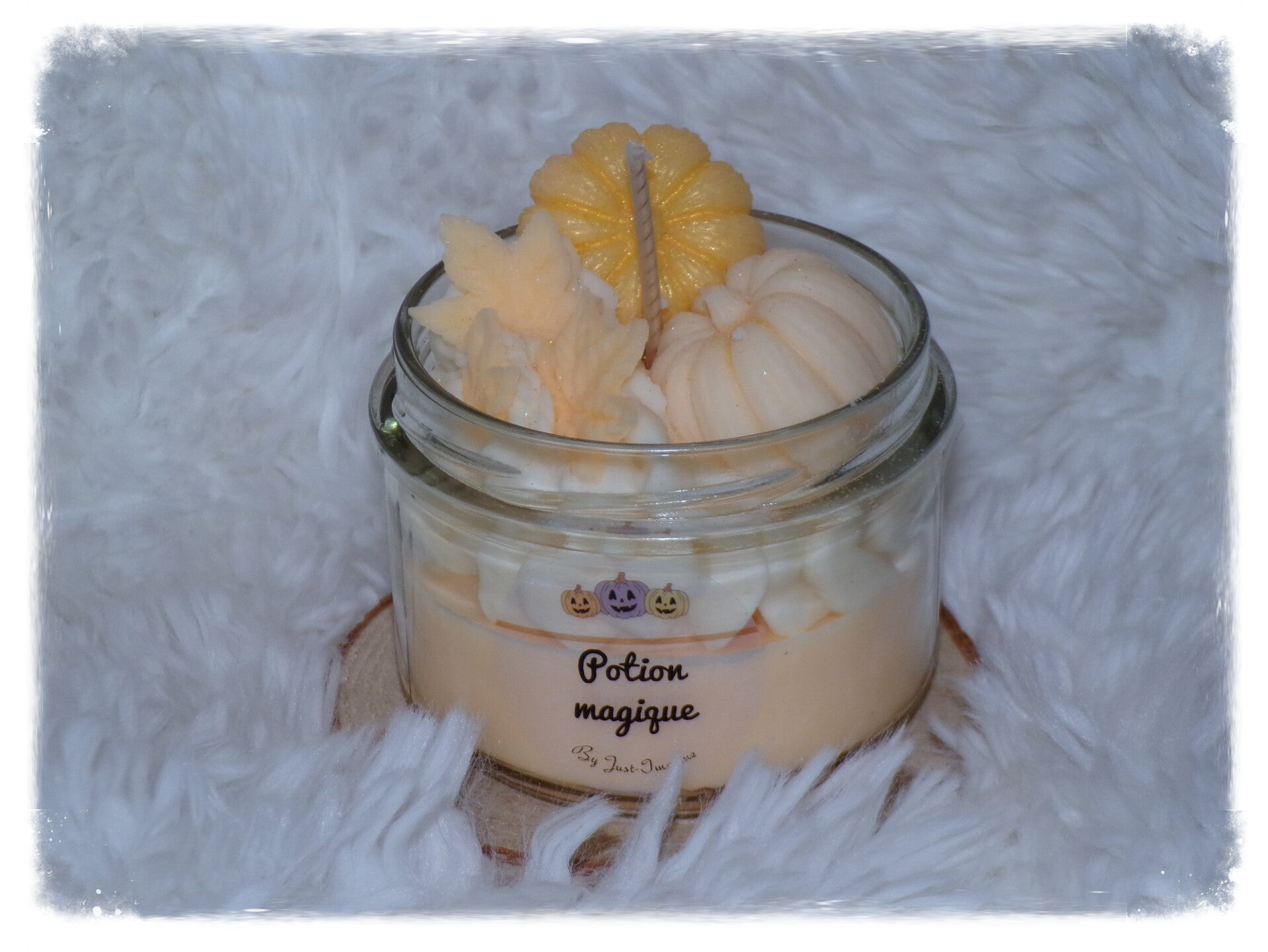 Bougie Halloween - Potion magique