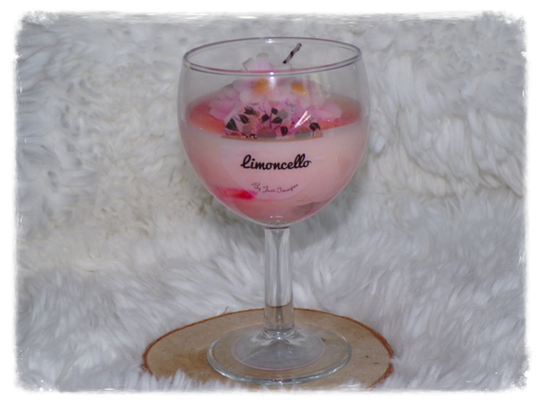 Bougie sur pied Limoncello