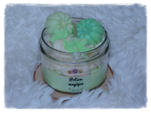 Bougie Halloween - Potion magique