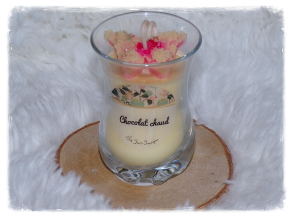 Bougie chocolat chaud