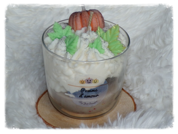 Bougie Halloween - Pomme d'amour