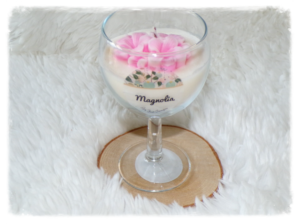 Bougie magnolia