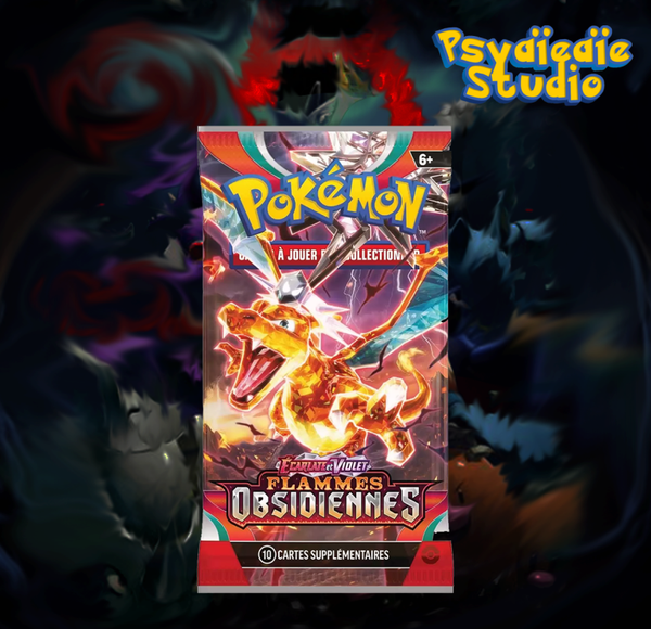 1 x Booster EV3 Flammes Obsidiennes
